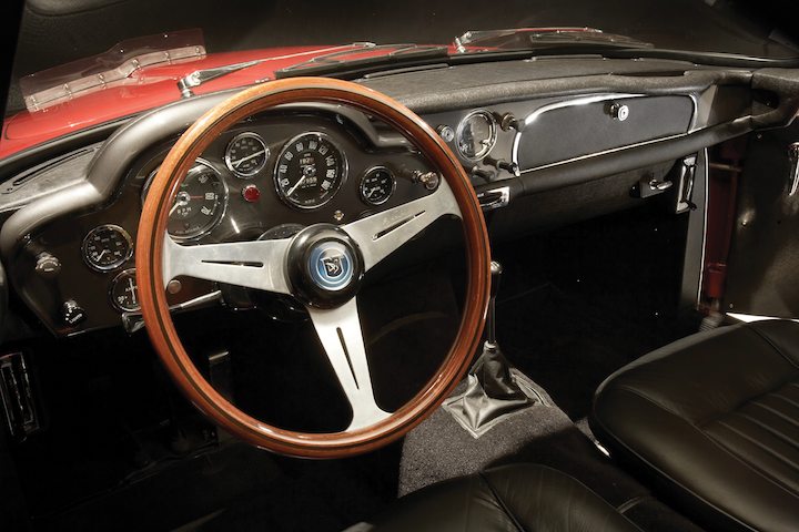 Aston Martin GT4 Zagato interior