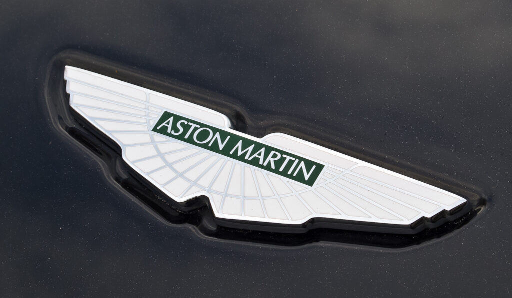 Aston Martin car badge