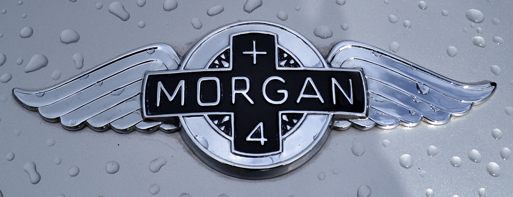 Morgan car badge