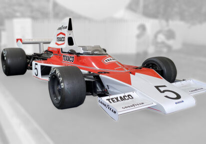 McLaren M23 Formula One Car driven by Emerson Fittipaldi