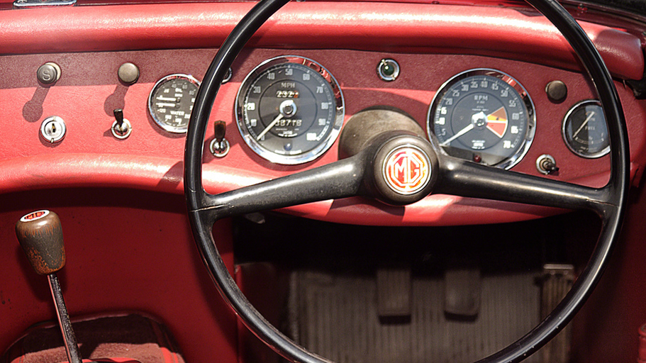 1963 MG Midget MK 1 dashboard